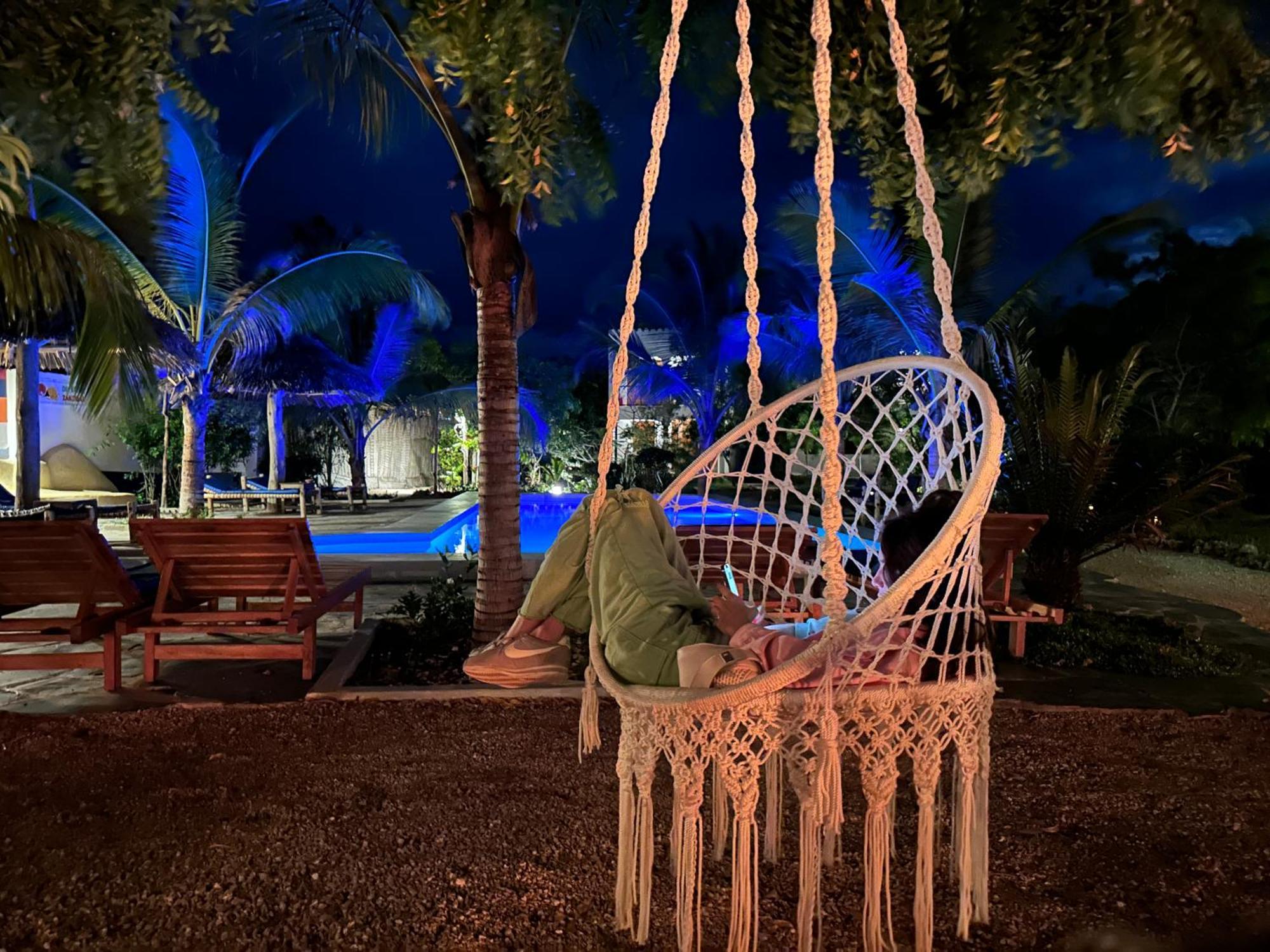 Kameleon Blue Hotel Kizimkazi Bagian luar foto