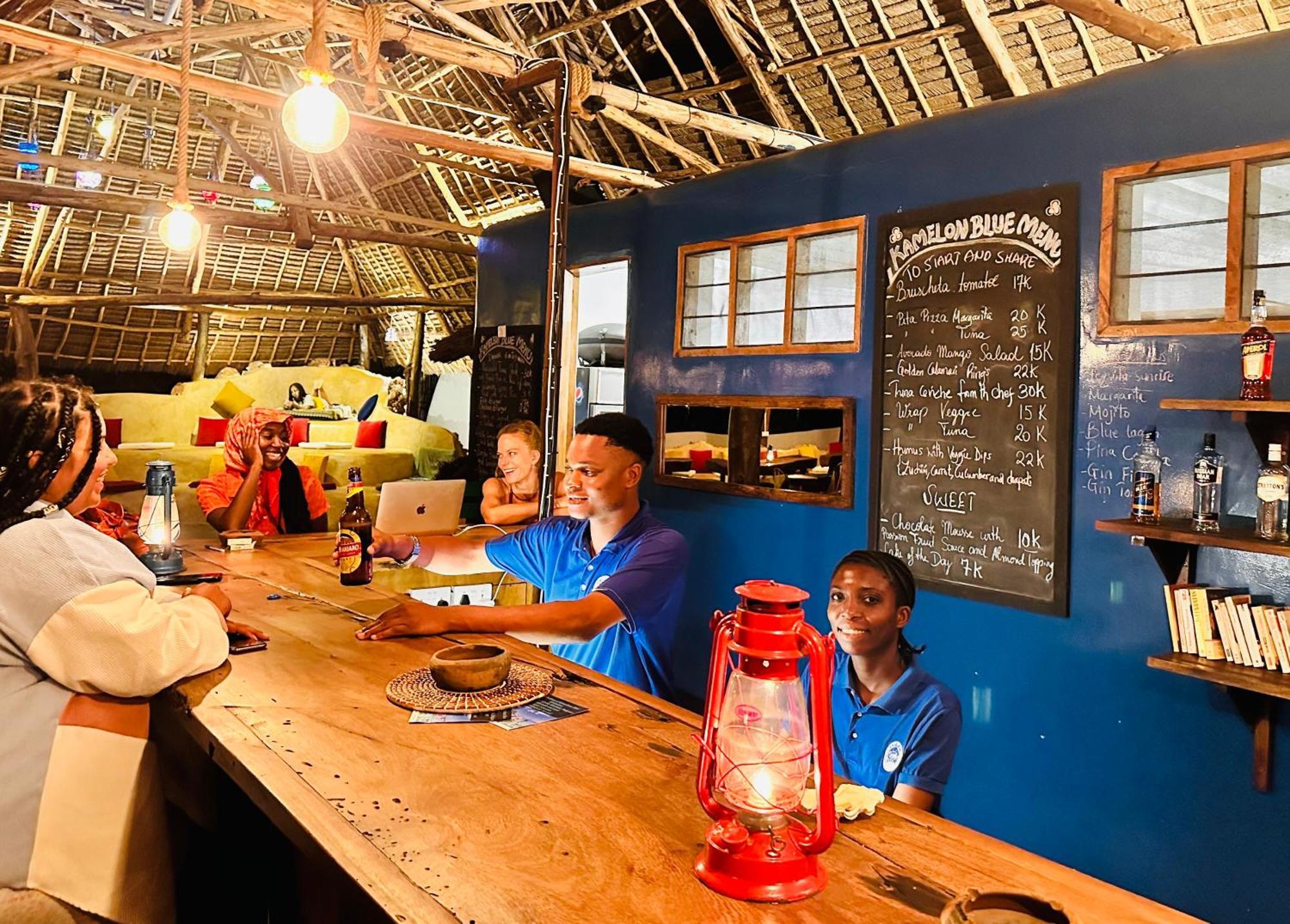Kameleon Blue Hotel Kizimkazi Bagian luar foto